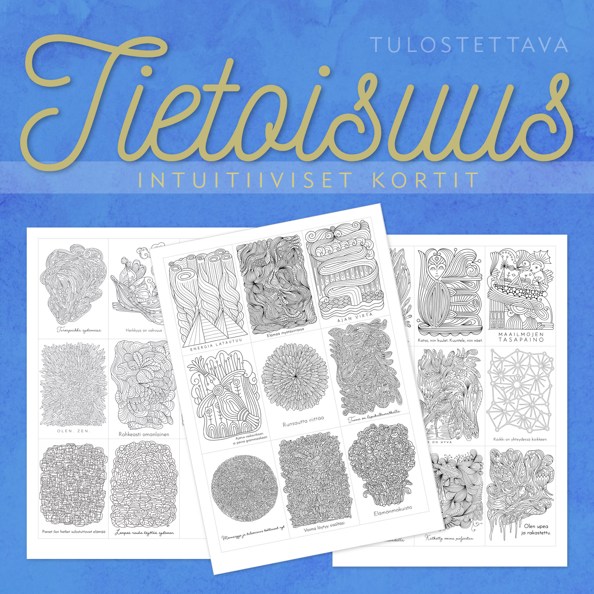 Tietoisuus - intuitiiviset kortit