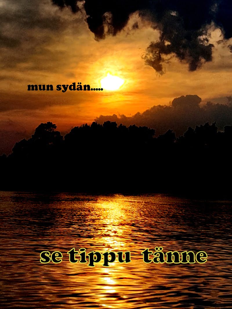 Sydän tippui- digitaalinen valokuvaprintti