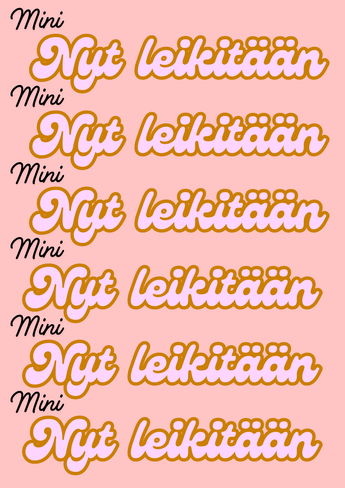 🍒 Mini Nyt Leikitään – 30 leikki-ideaa arjen yhteisiin hetkiin