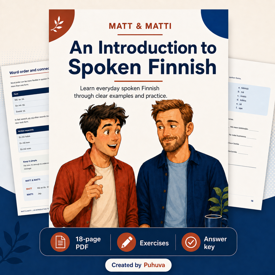 Matt & Matti: Spoken Finnish for Everyday Conversations